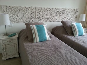 2 bedrooms, iron/ironing board, free WiFi, bed sheets