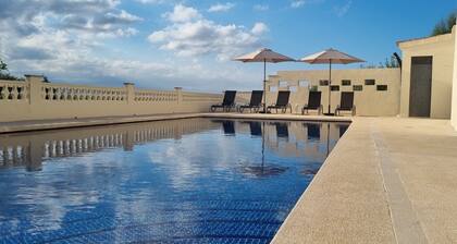 Viehättävä mallorcalainen maalaismainen talo upeat näkymät