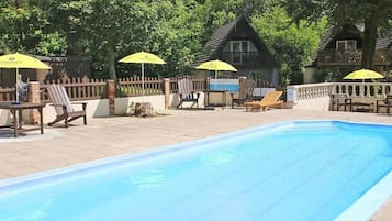 Indoor pool, outdoor pool