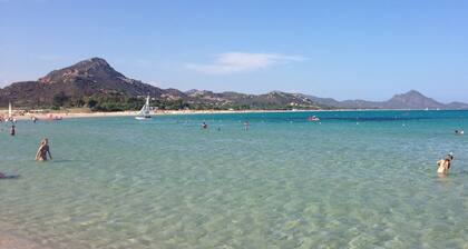 Villa with beautiful garden overlooking the sea