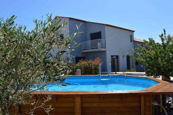 piscine maison ext l'olivier à x10