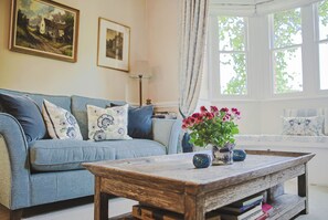 Smart TV, fireplace, video games, DVD player