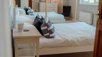 4 bedrooms, iron/ironing board, travel crib, WiFi