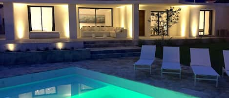 Indoor pool, a heated pool