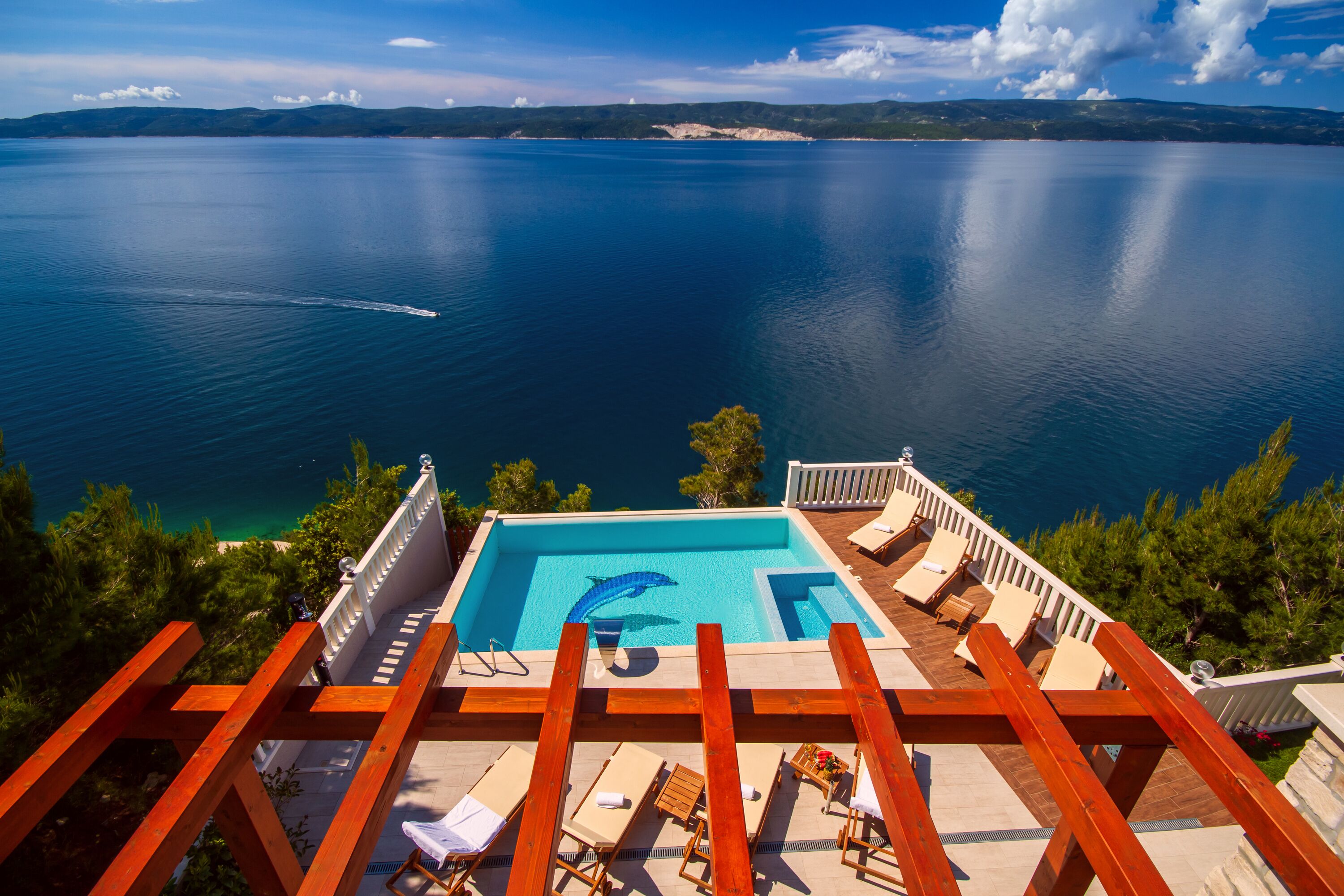 Außenpool, Infinity-Pool