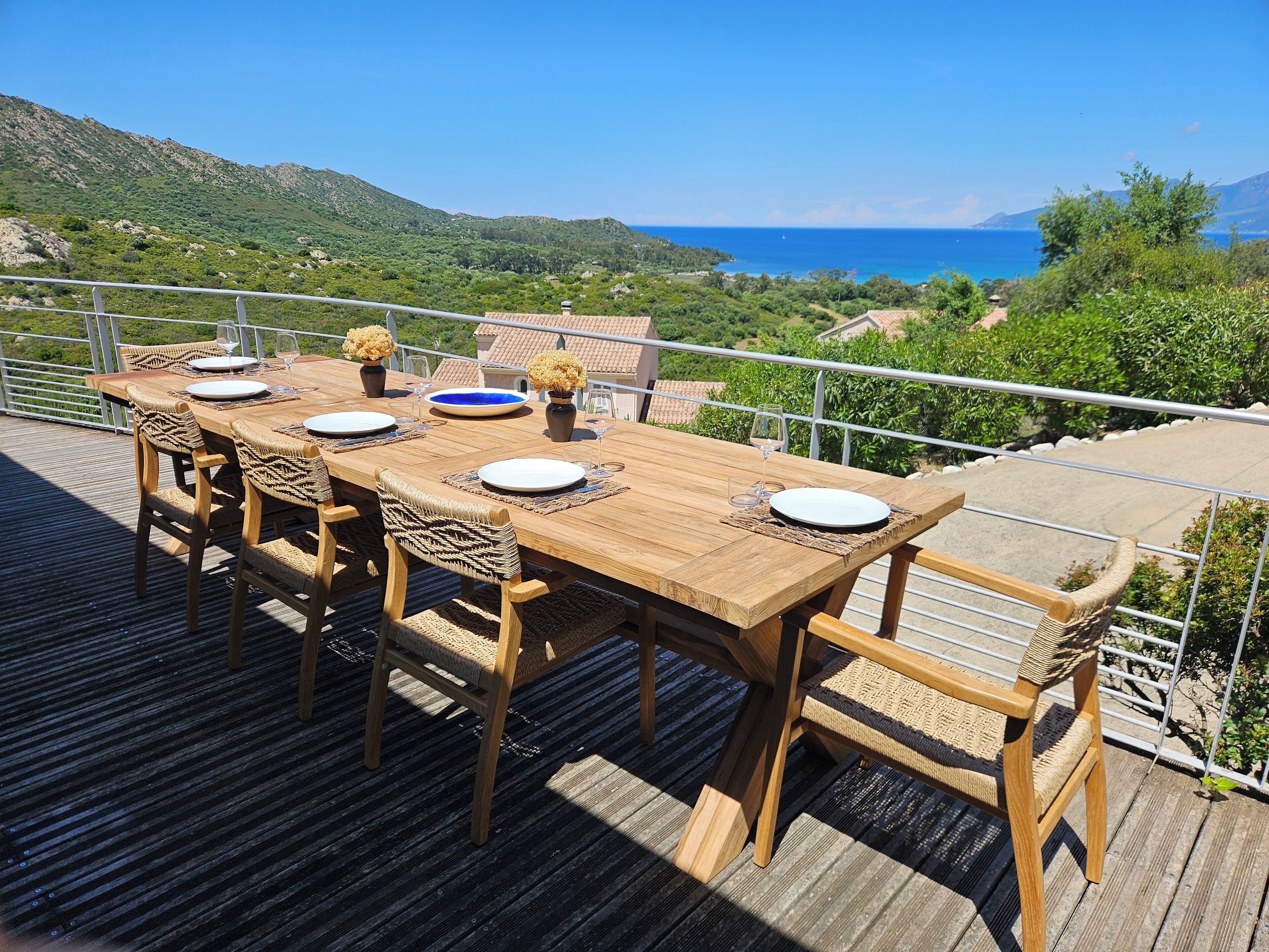 Terrasse côté  Mer