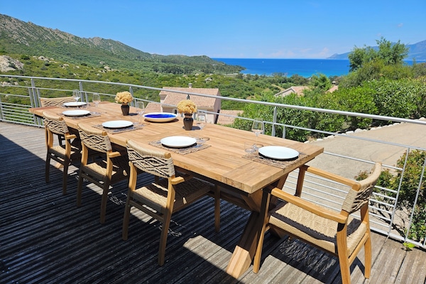 Terrasse côté Mer