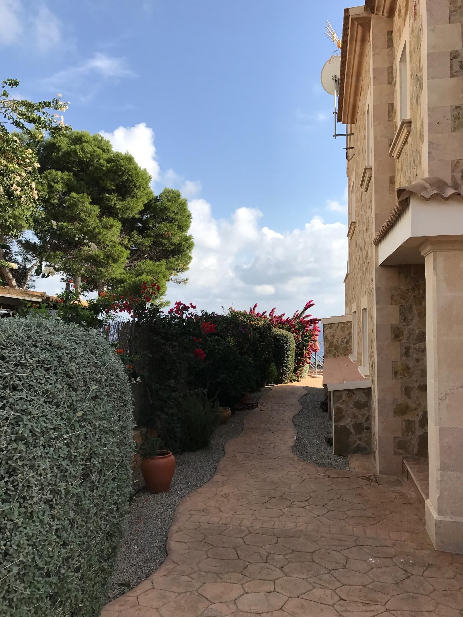 Enceinte de l’hébergement