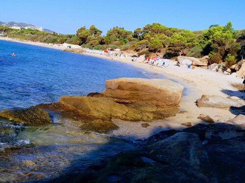 Calaverde - Santa Margherita di Pula house with garden 200 meters from the sea