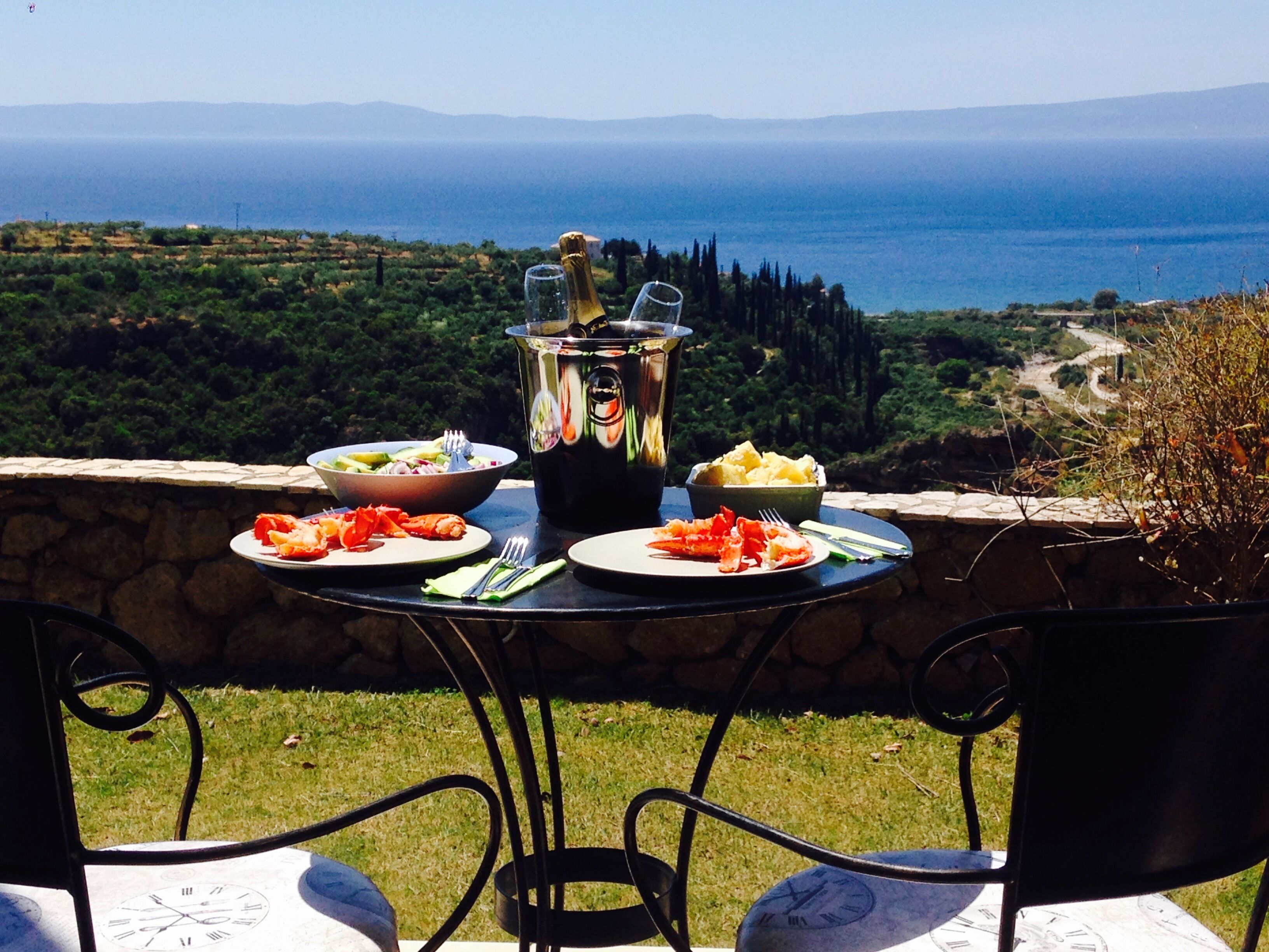 Opções para refeição ao ar livre