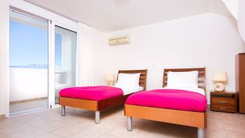 3 chambres, fer et planche Ă repasser, Wi-Fi gratuit, draps fournis