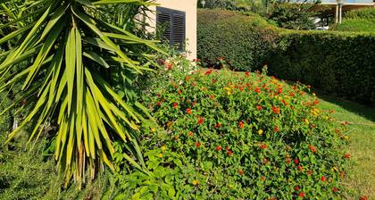 beautiful private villa with garden 15 meters from the beach
