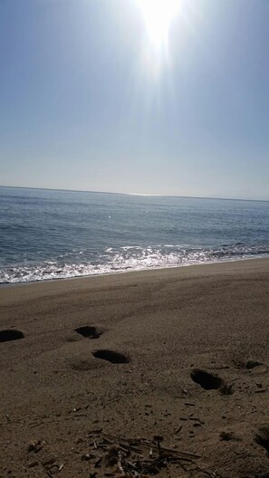 Una spiaggia nelle vicinanze