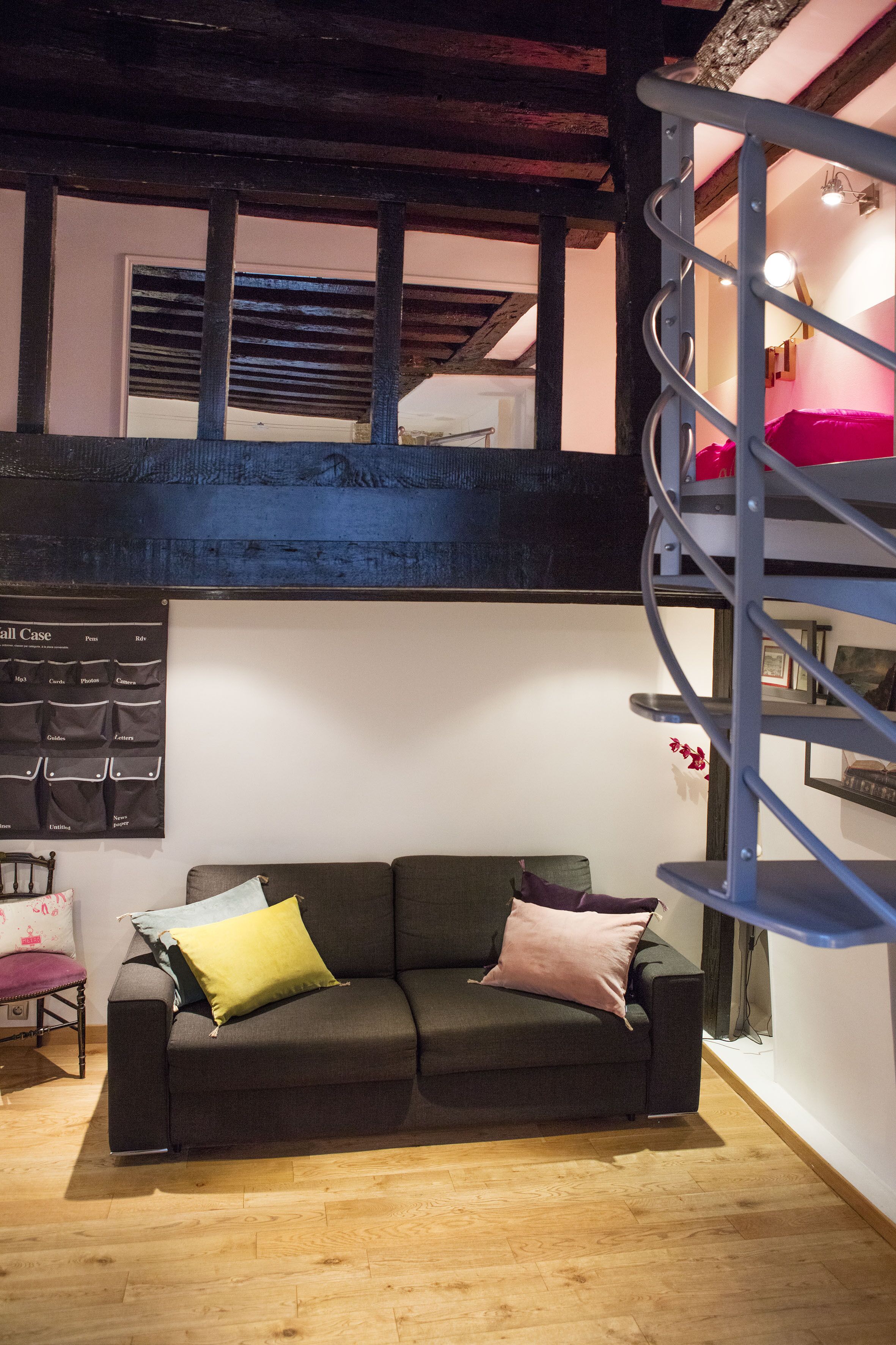 canape lit avec mezzanine