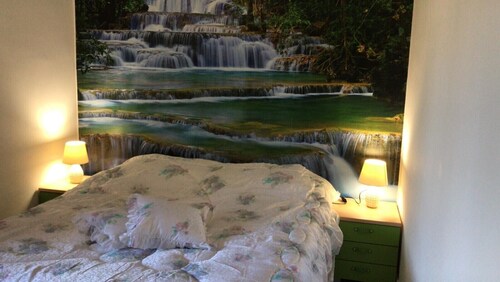 lamanna house pink building 