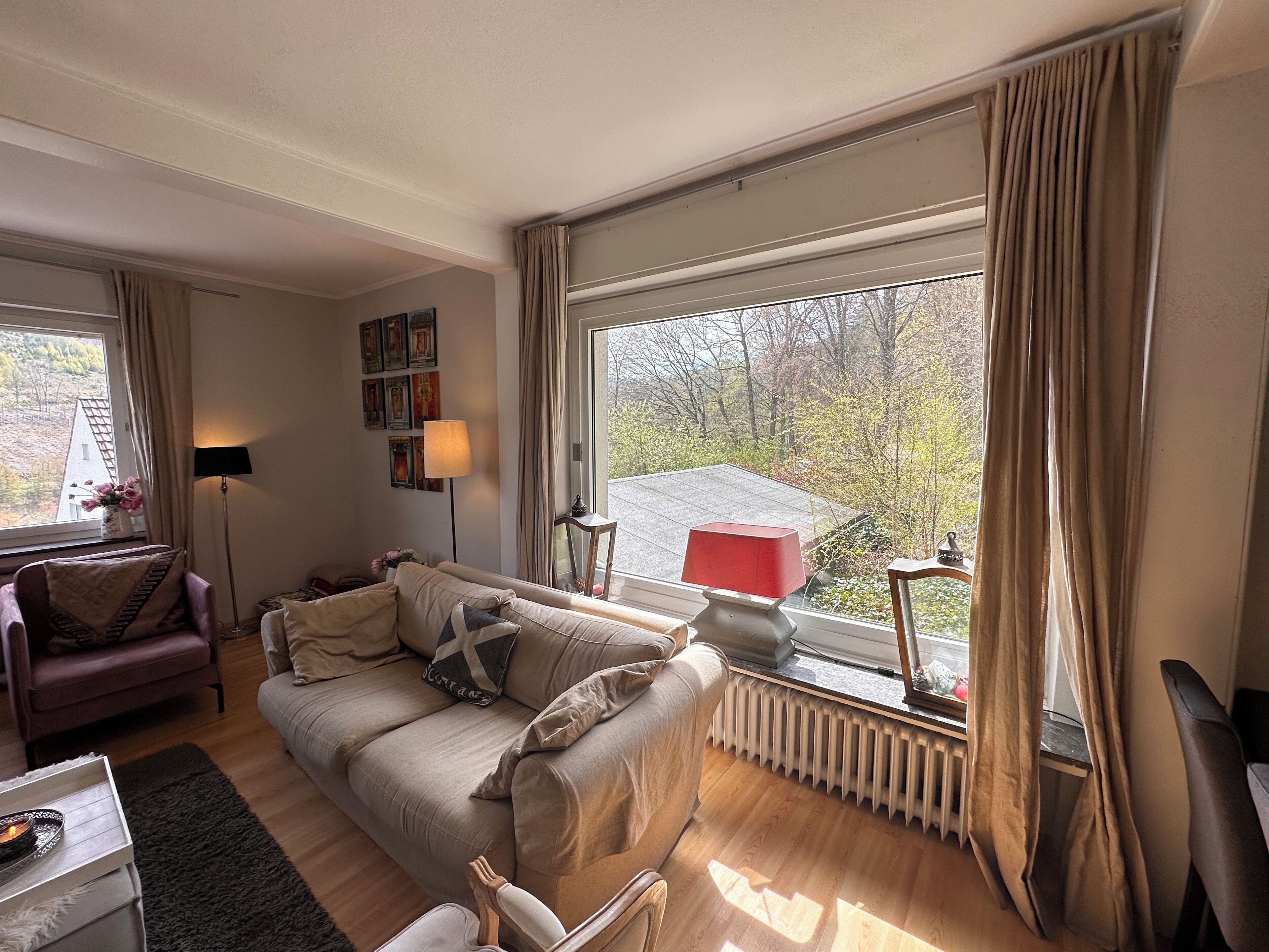 Télévision, lecteur de DVD, table de tennis de table, chaîne hi-fi