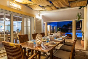 Outdoor dining - Villa Dome OCV - Private Heated Pool (Albufeira)