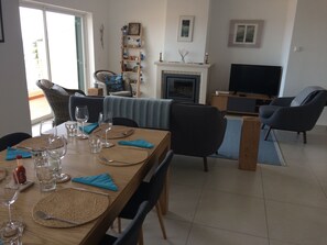 Dining - Newly Refurbished Villa With Private Pool, Fast Free Wi-Fi & Stunning Sea Views (Monte Lemos)