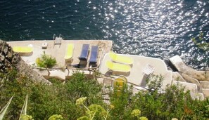 Property grounds - Amalfi Coast - Il Monaco, Three Bedrooms villa with equipped platform on the sea (Ravello)