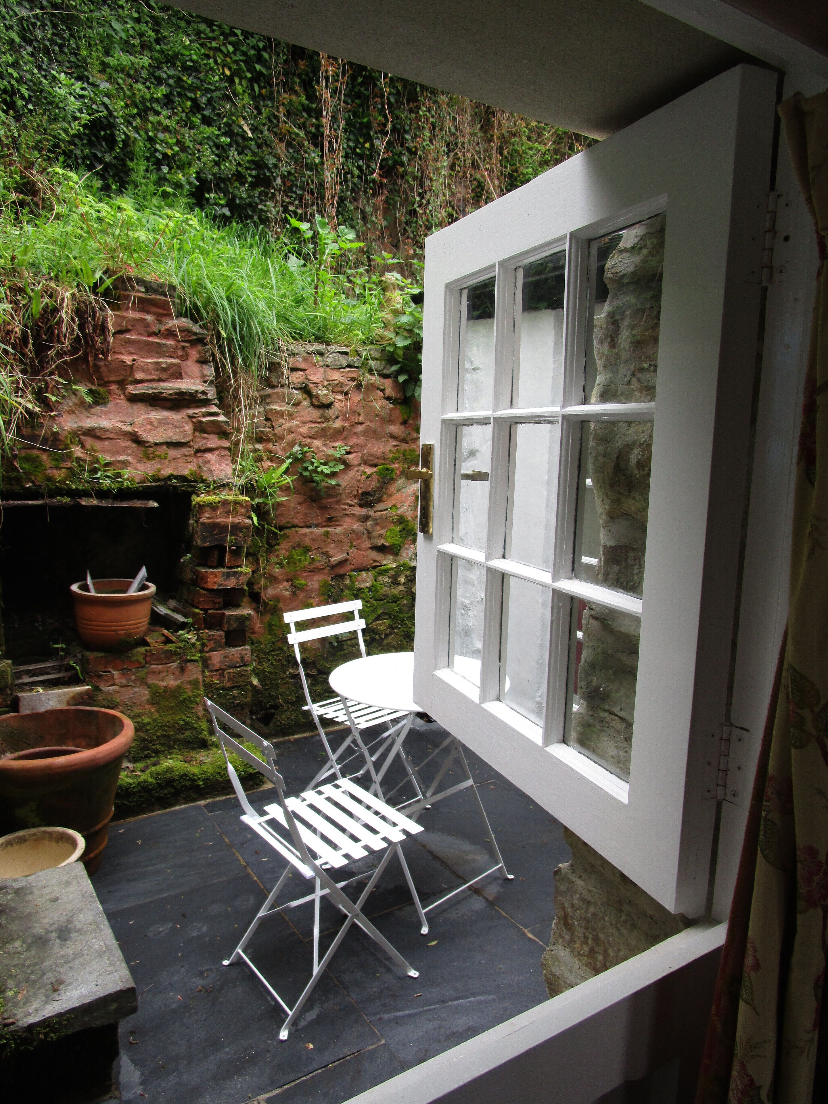 Patio from living room