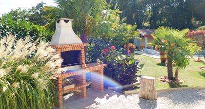 A Sarlat, GRANDE PERIGOURDINE 10/14 pers avec piscine chauffée privée
