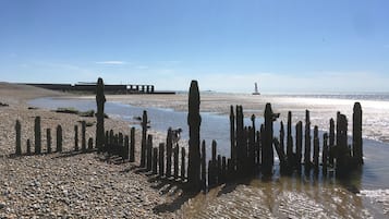 Liegestühle, Strandtücher