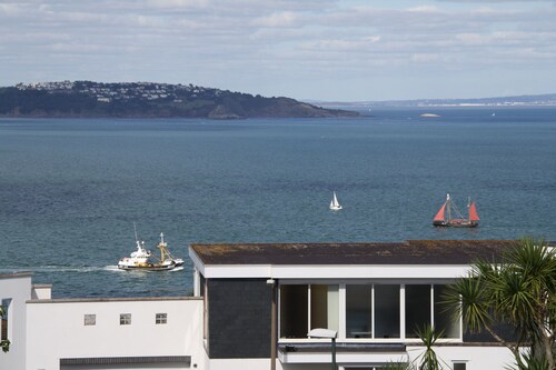 BUNTING BRIXHAM - Schöne Meeresstadthaus mit umfangreichen Blick auf das Meer