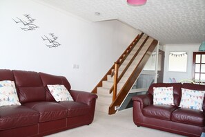 Smart TV, video games, DVD player, foosball