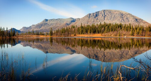 Panoramablick , 50 m zum See, in der Nähe Sognefjord