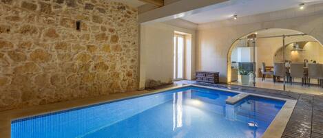 Indoor pool, outdoor pool