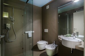 Shower, hair dryer