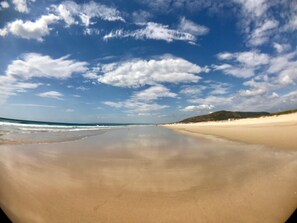 Beach nearby