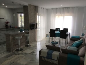 Smart-tv en een stereo