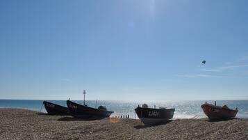 On the beach