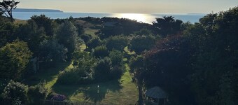Sentral del av det 15. århundre Manor House w / Beach Access, Privat basseng og Tower
