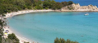 Villa familiare sulle alture di Solenzara - Vista mare - Piscina riscaldata