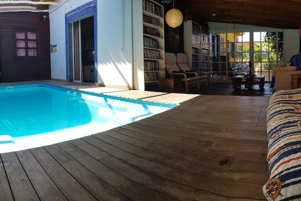 piscina climatizada y chillout