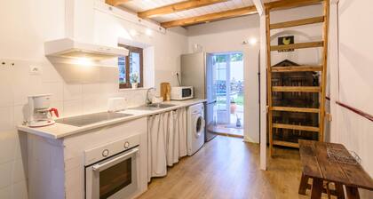 Apartamento con piscina en casa ibicenca, a 70 metros de la playa (ETV-1588-E)