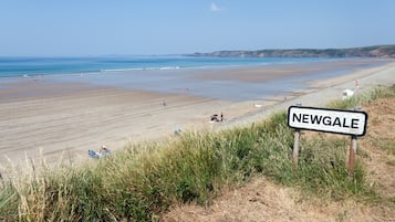 In Strandnähe, Strandtücher