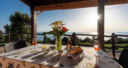 PalaEntĂČne - Petit paradis, Relax, nature, vue sur la mer et couchers de soleil