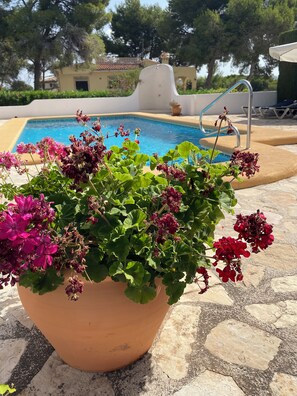 Pool - Cosy villa with own pool, climate, wifi, 4 bedrooms and sleeps 8 people (Moraira)