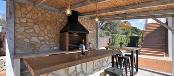 VILLA MONICA in a residential neighborhood of Cala Pi for 6 people with a private pool and garden - Free Wifi