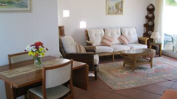 Fernseher, Bücher, Stereoanlage