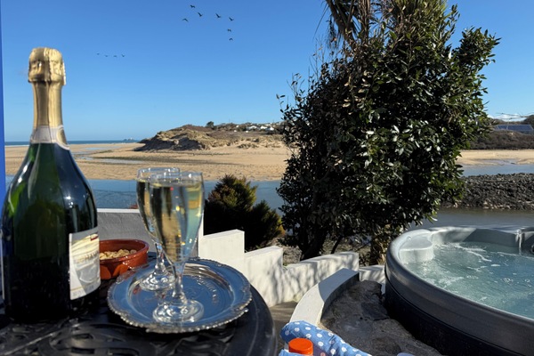 Bain à remous extérieur