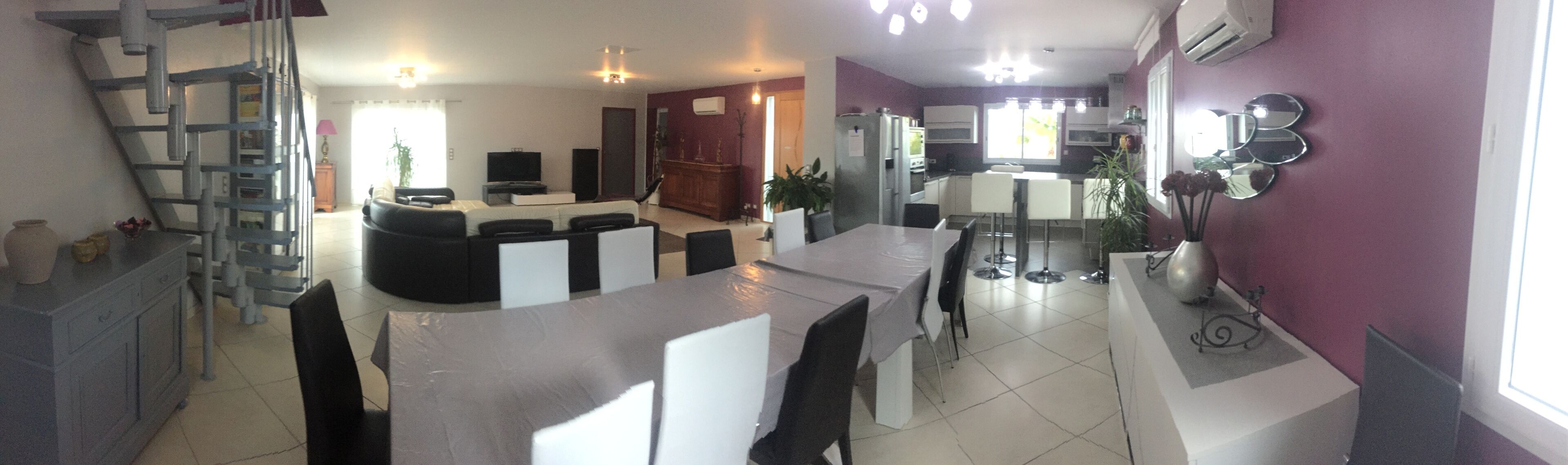 Grande villa de charme avec piscine à 400 m  plage de rochelongue