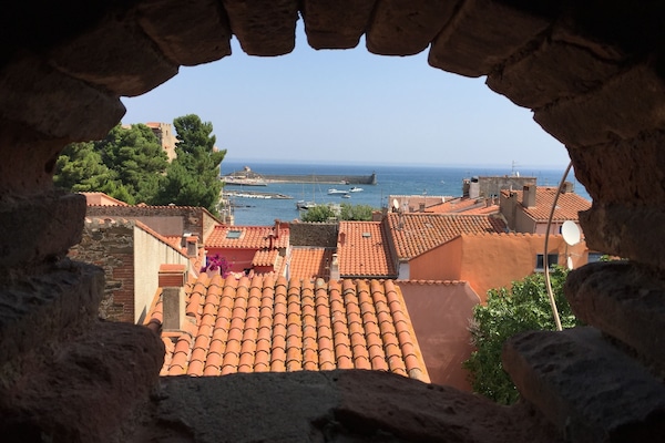 View from one of the windows at the mezzanine