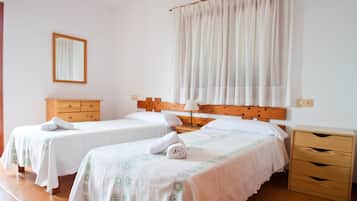 2 quartos, Wi-Fi de cortesia, roupa de cama