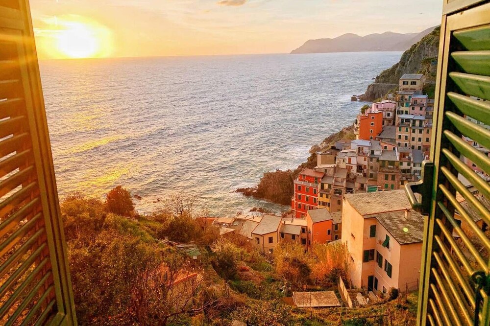 A Riomaggiore Cinque Terre con vista mare totale CITR 11024 CAV0069