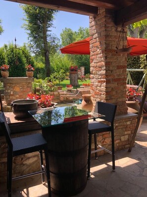 Restaurante al aire libre