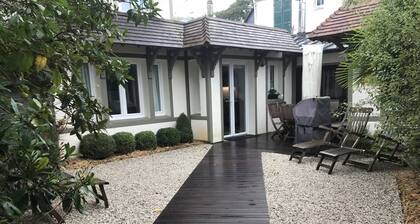 SUPERB CHARMING HOUSE IN THE CENTER OF DEAUVILLE, WITH GARDEN